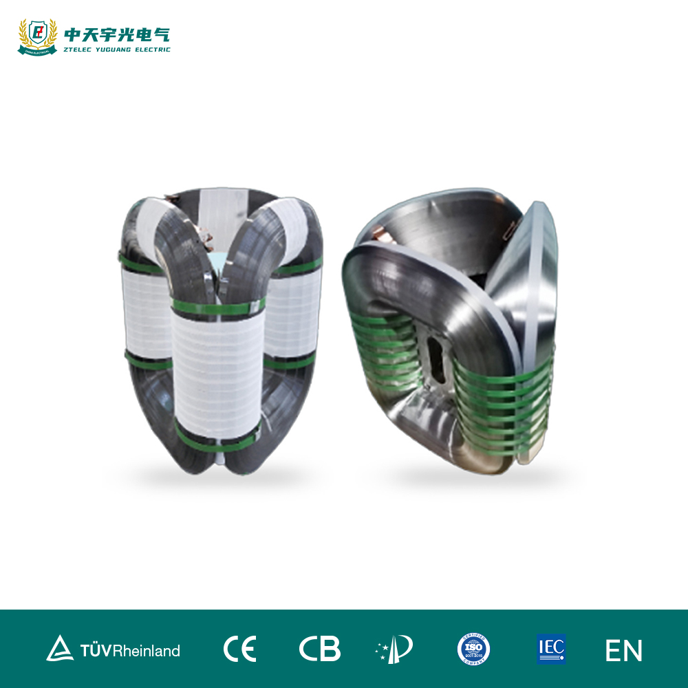 Three Dimensional Wound Iron Core