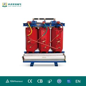SCB15-100~2500/10 Series of amophous dry type transformer
