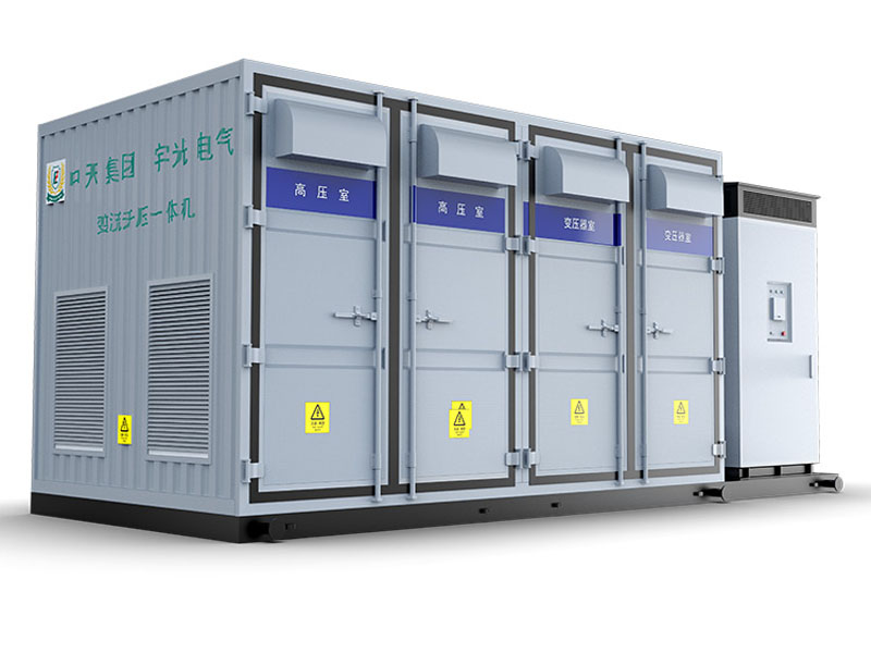 Integrated cabin for energy storage, converter & booster (European Type)