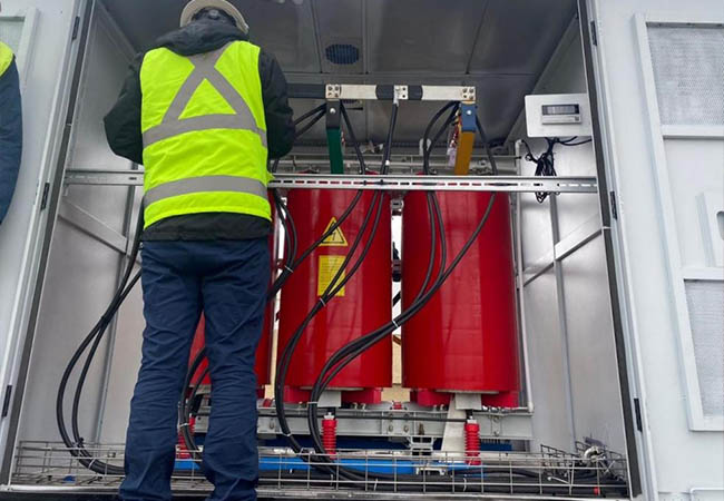 13.2/0.48kV 2000kVA Dry type transformer Chile project