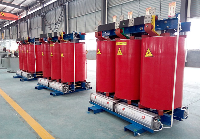 Dry type epoxy resin transformer