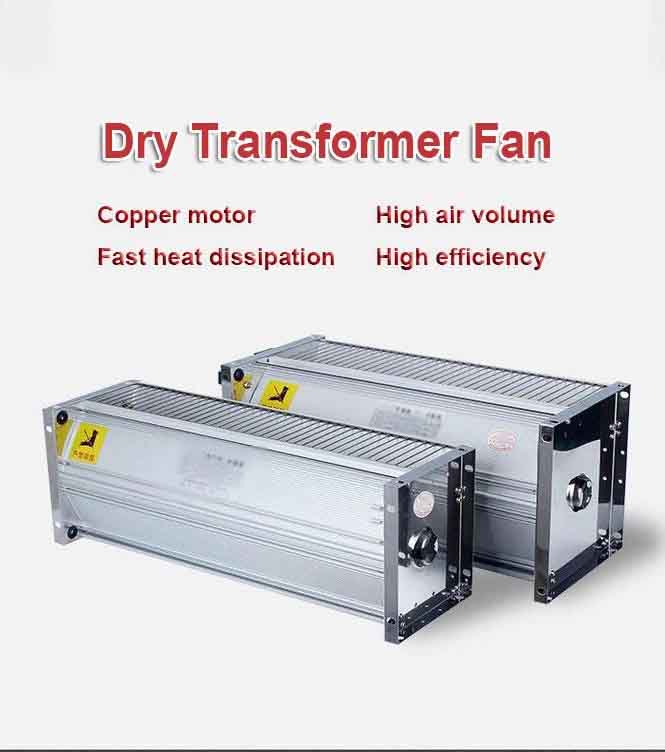 Dry Type Transformer Cooling FanTop Side Blown Aluminum Alloy Cross Flow Blower Fan