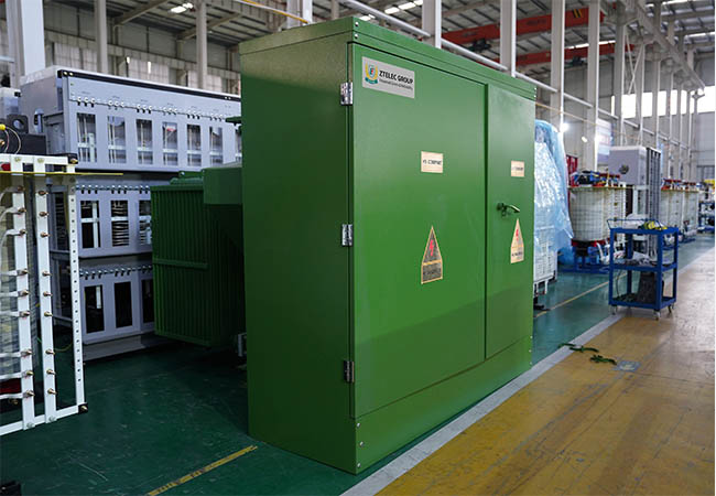 American Outdoor Box Type Power Distribution Transformer Substation