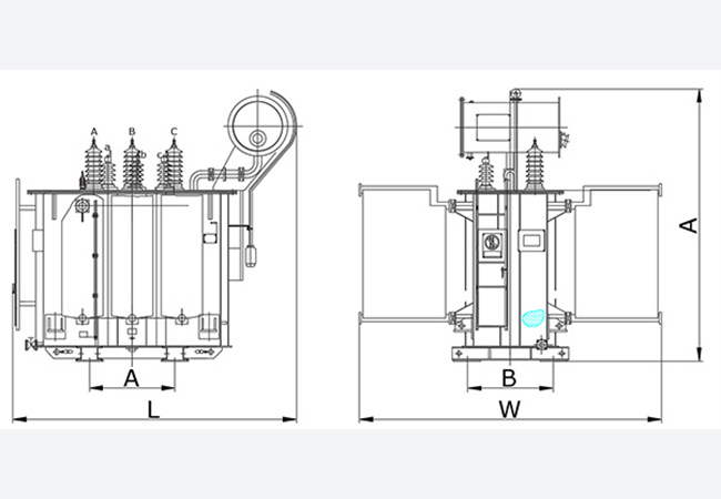 35kV S11, SZ11 oil-immersed power transformer
