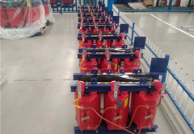 Dry-type transformers are used in power transmission and distribution systems