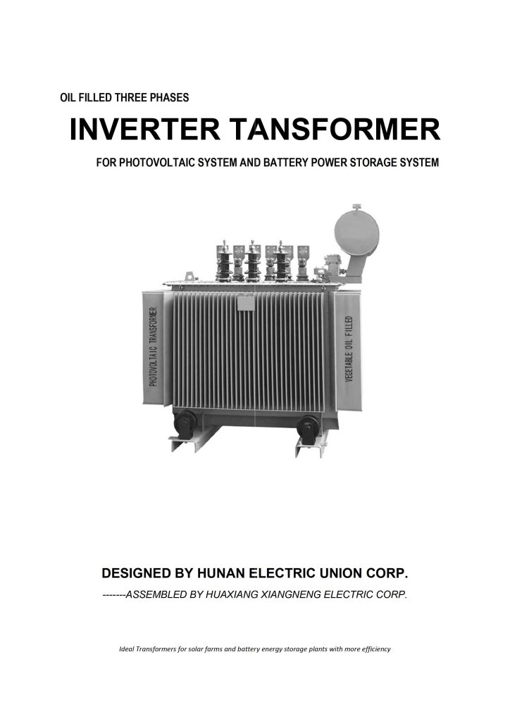 Solar Inverter Transformer/ PV Transformer for Solar Power Plant/ PV Station