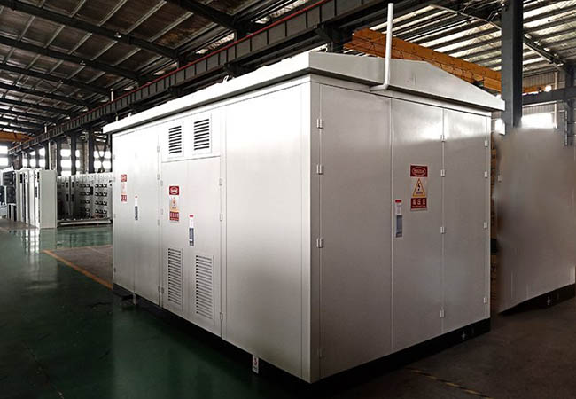 2500kVA box-type transformer used in charging stations